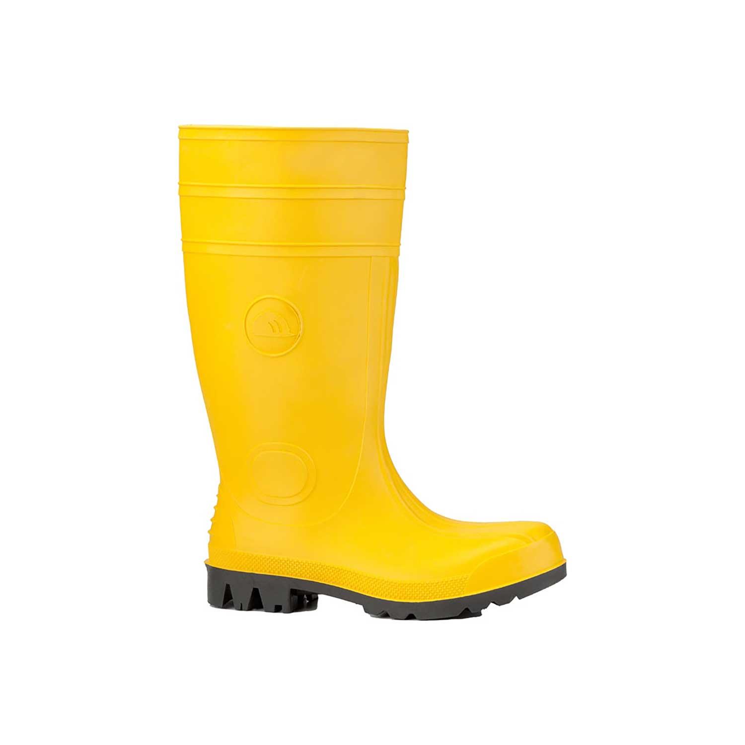 PVC Sicherheitsstiefel S5 gelb 