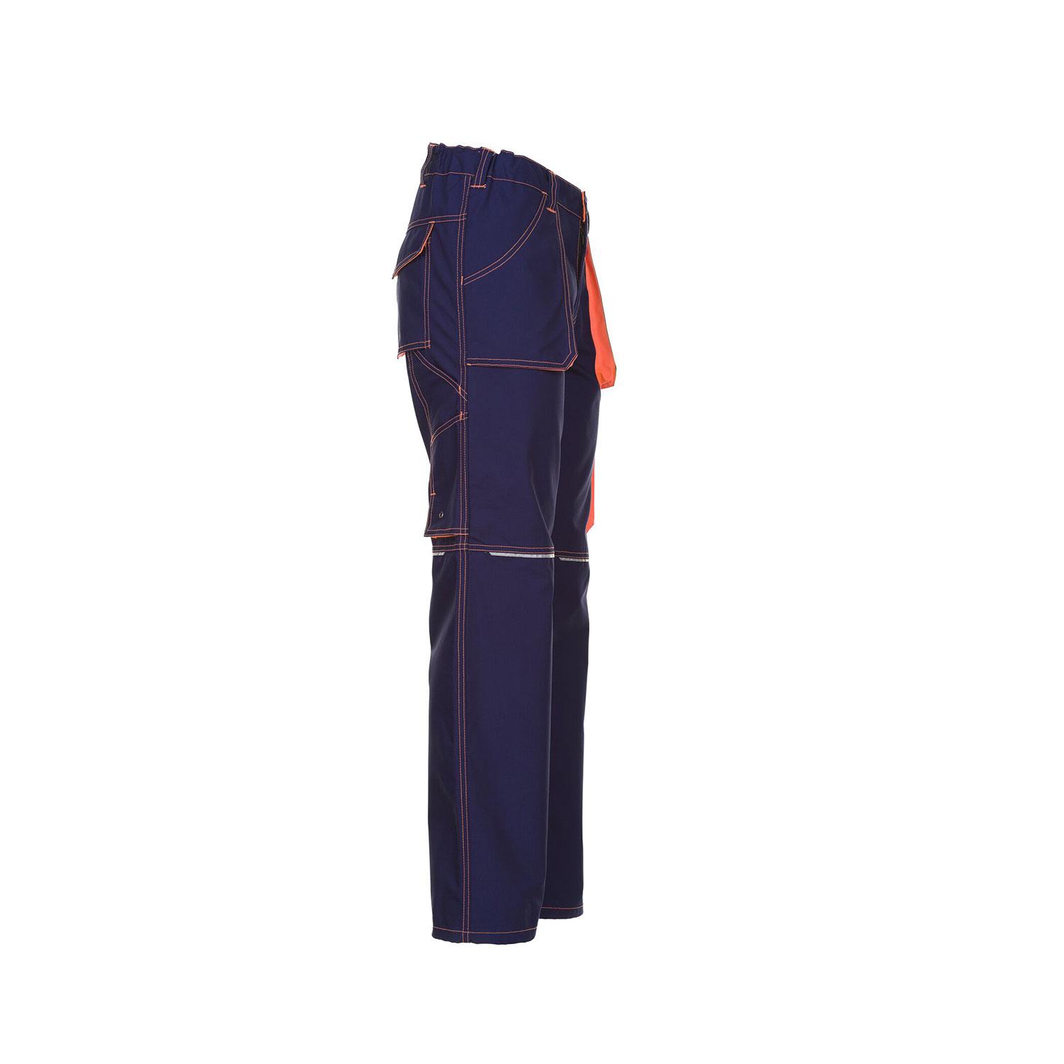 Planam Basalt Neon Bundhose marine/orange Gr. 98