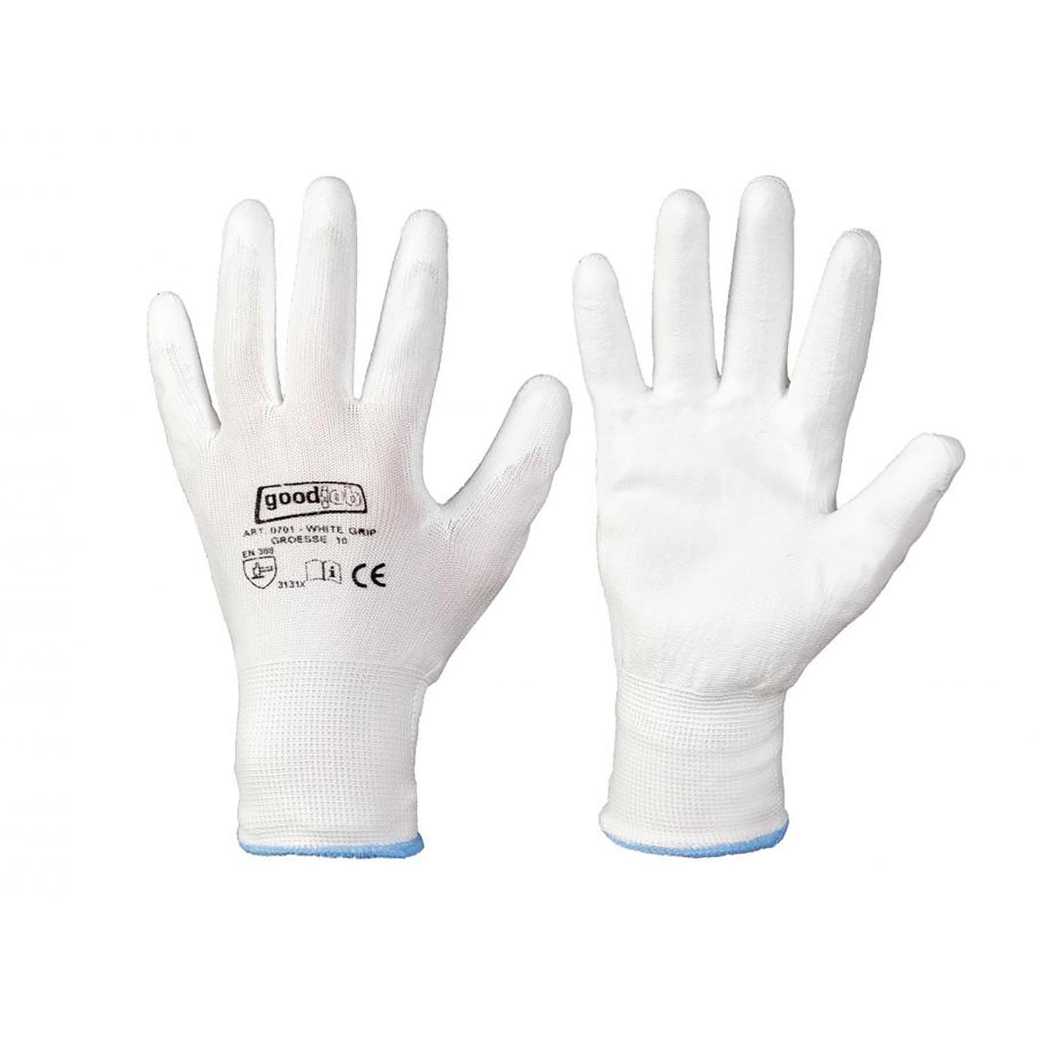 White Grip Goodjob Handschuh