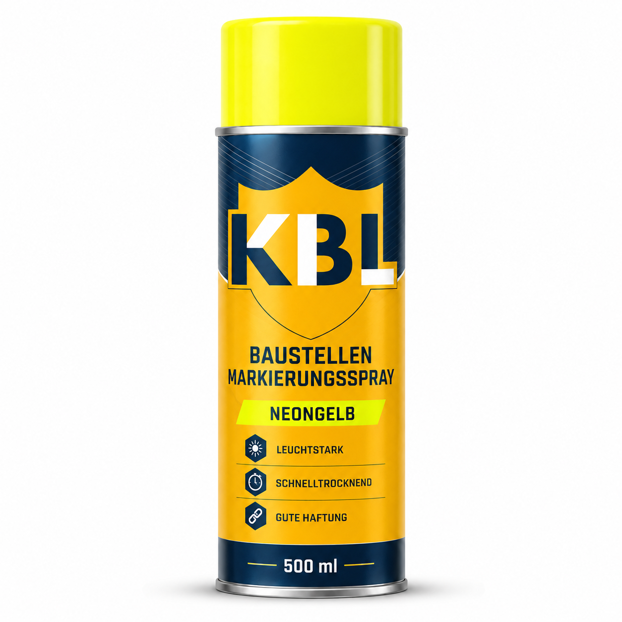 Baustellenmarkierspray Neongelb 500 ml