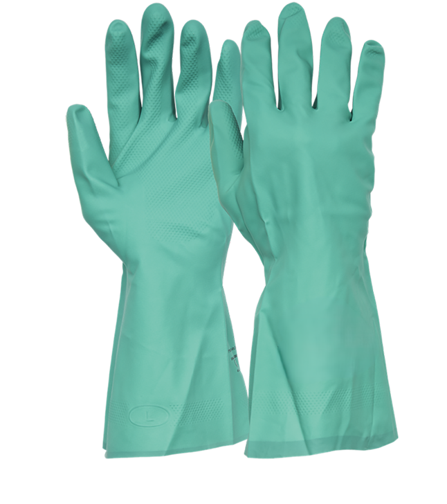 Chemikalienschutz-Handschuh, grün