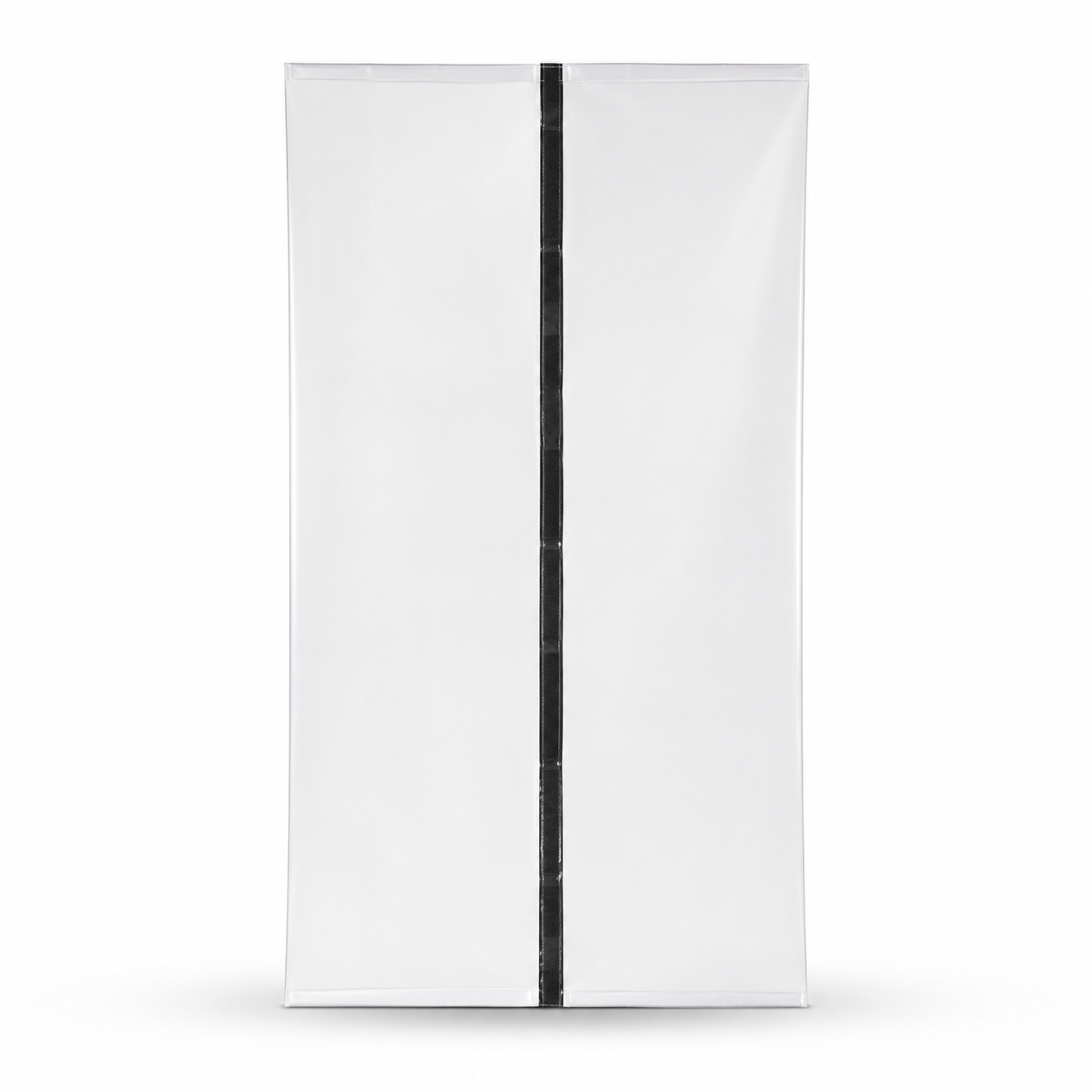 Staubschutztür aus PE-Folie 120x220cm, 150my mit automatischem Magnetstreifenverschluss