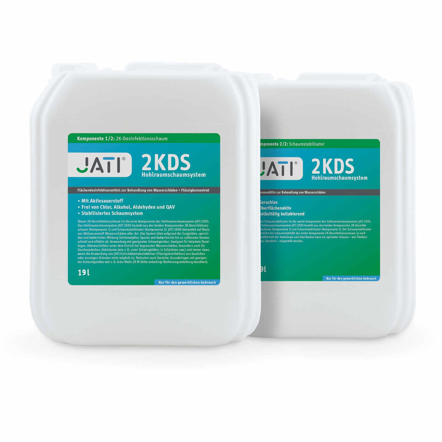 JATI 2KDS Hohlraumschaumsystem Doppelgebinde a 19 L (Komponente 1+2)