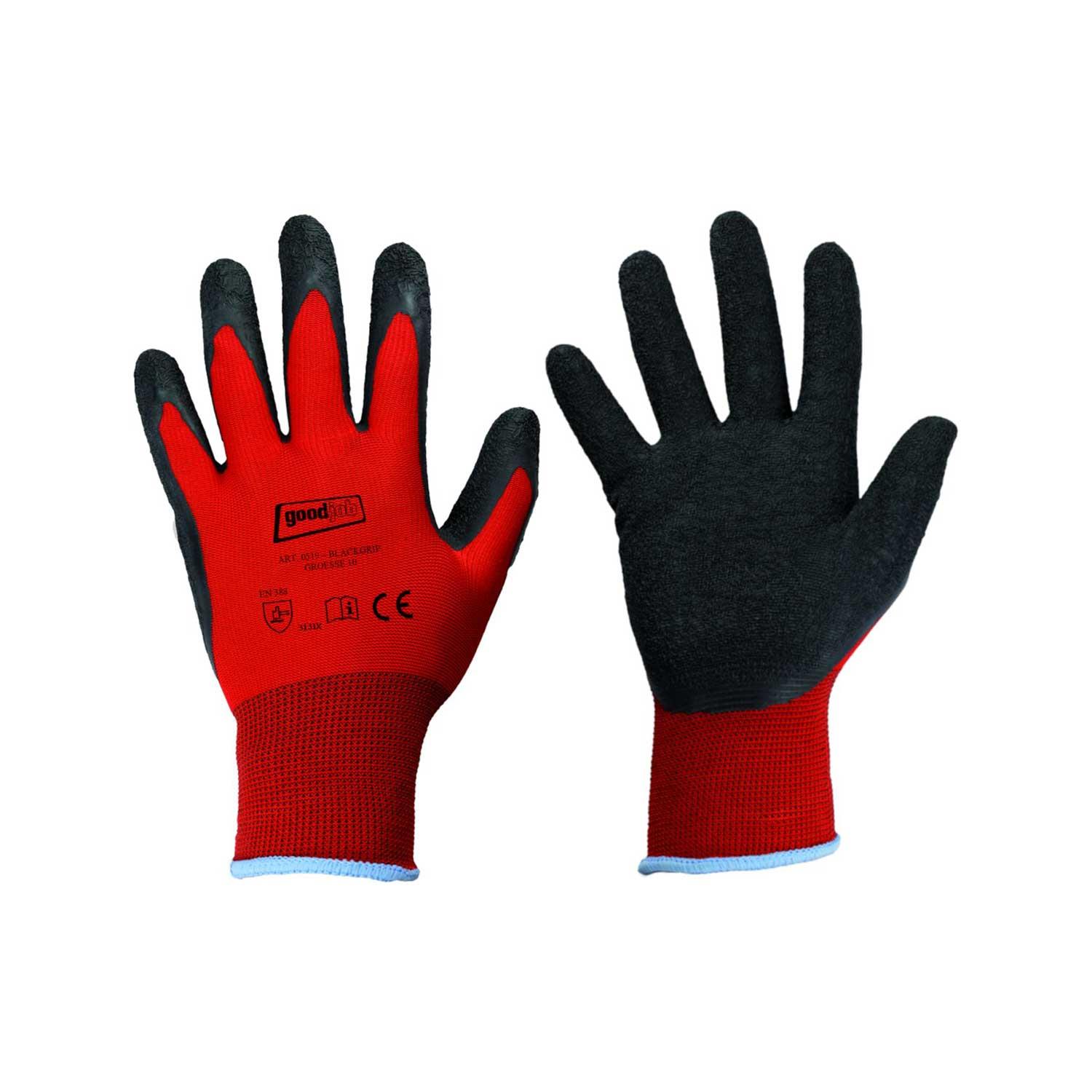 Montagehandschuh Black Grip