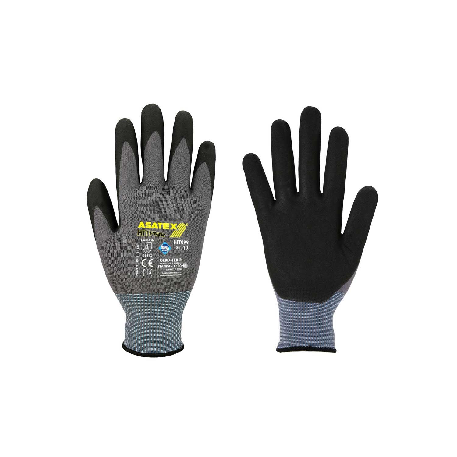 Hit-Flex Plus-Feinstrick mit Nitril