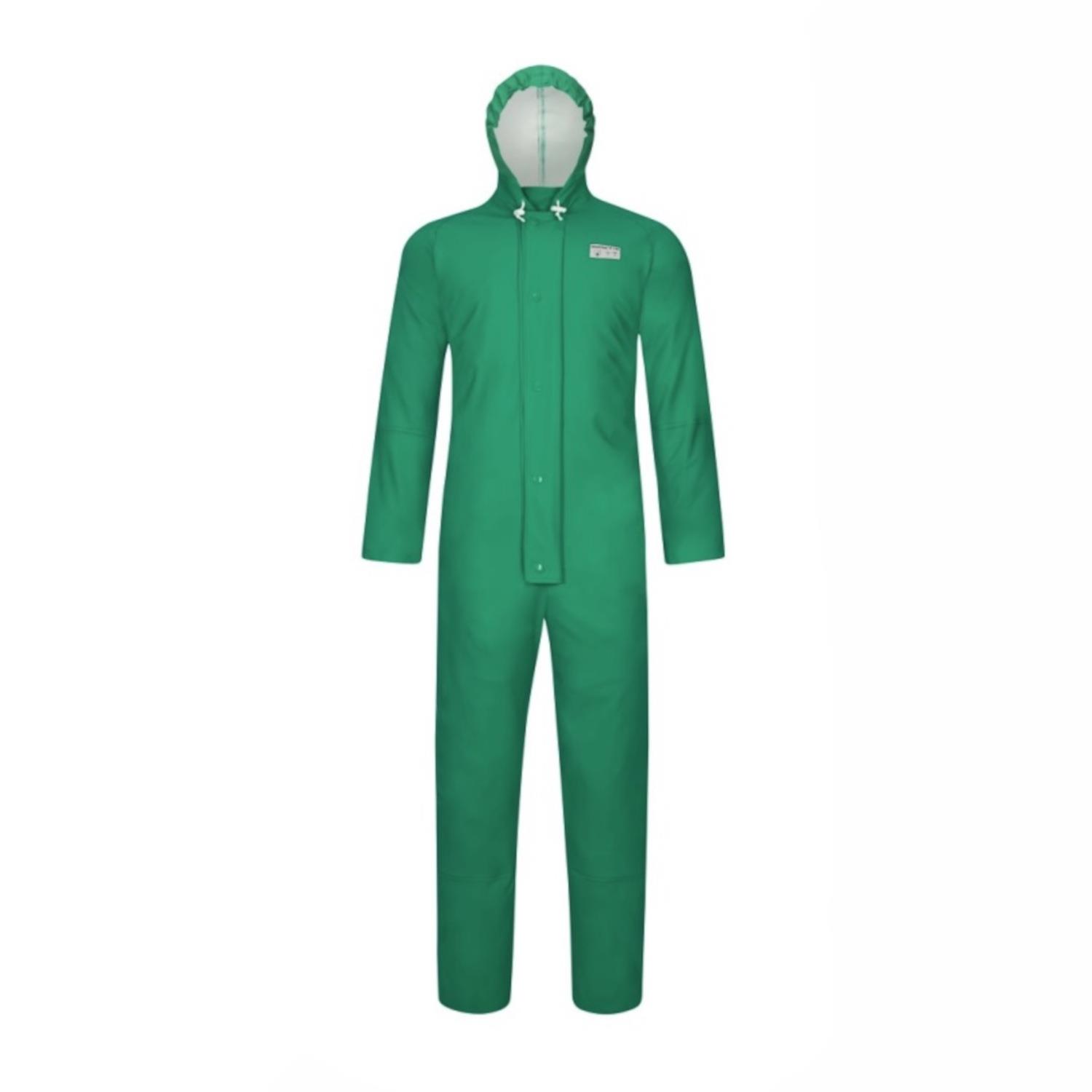 decontex® Chemikalienschutzkleidung Overall P 100, Typ 5/6 grün