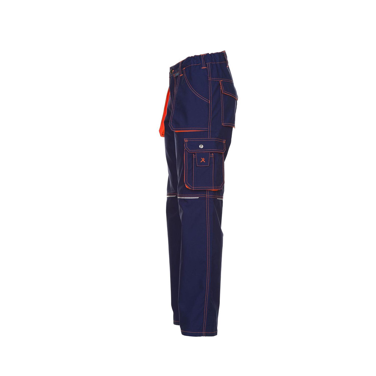 Planam Basalt Neon Bundhose marine/orange Gr. 98