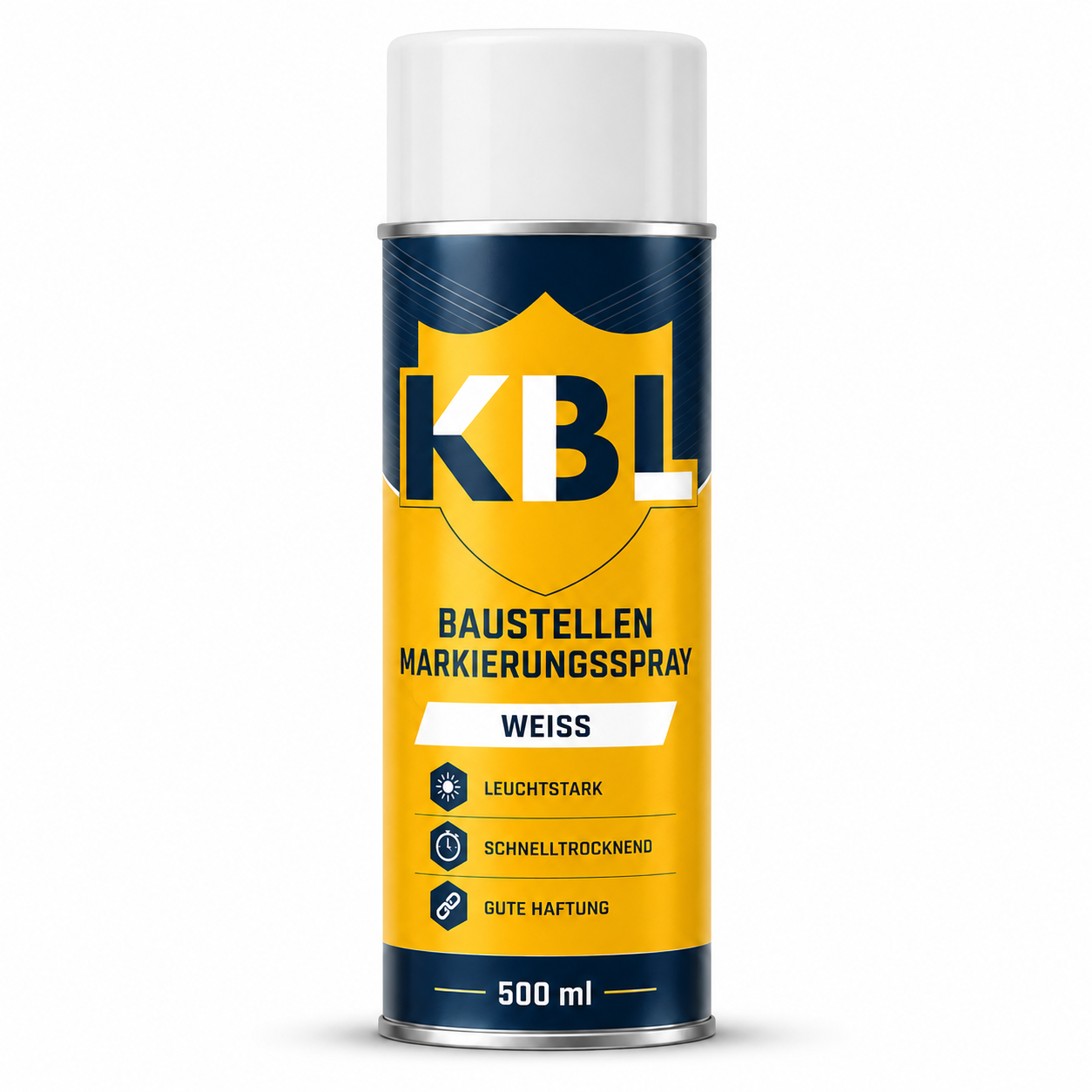 Baustellenmarkierspray Weiß 500 ml