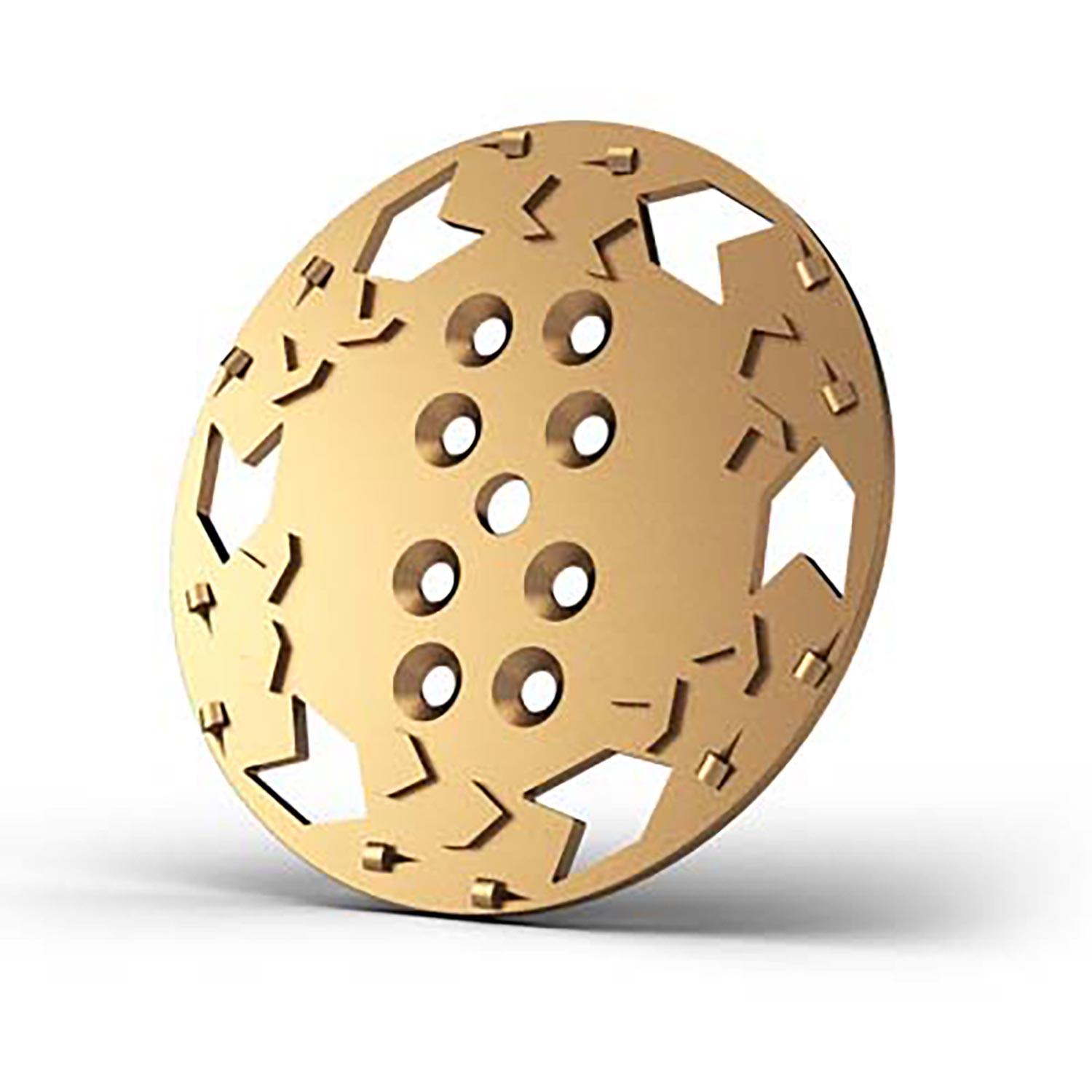 Blastrac PKD Schleifscheibe E12020-250PCDG Ø 250 mm, gold