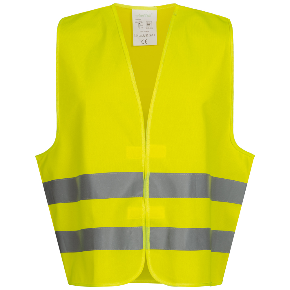 Polyester-Warnweste gelb