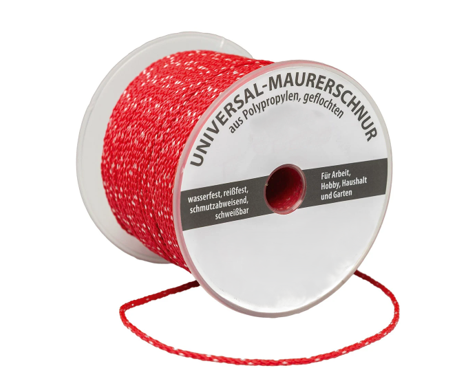 Universal-Maurerschnur 2,0mm rot