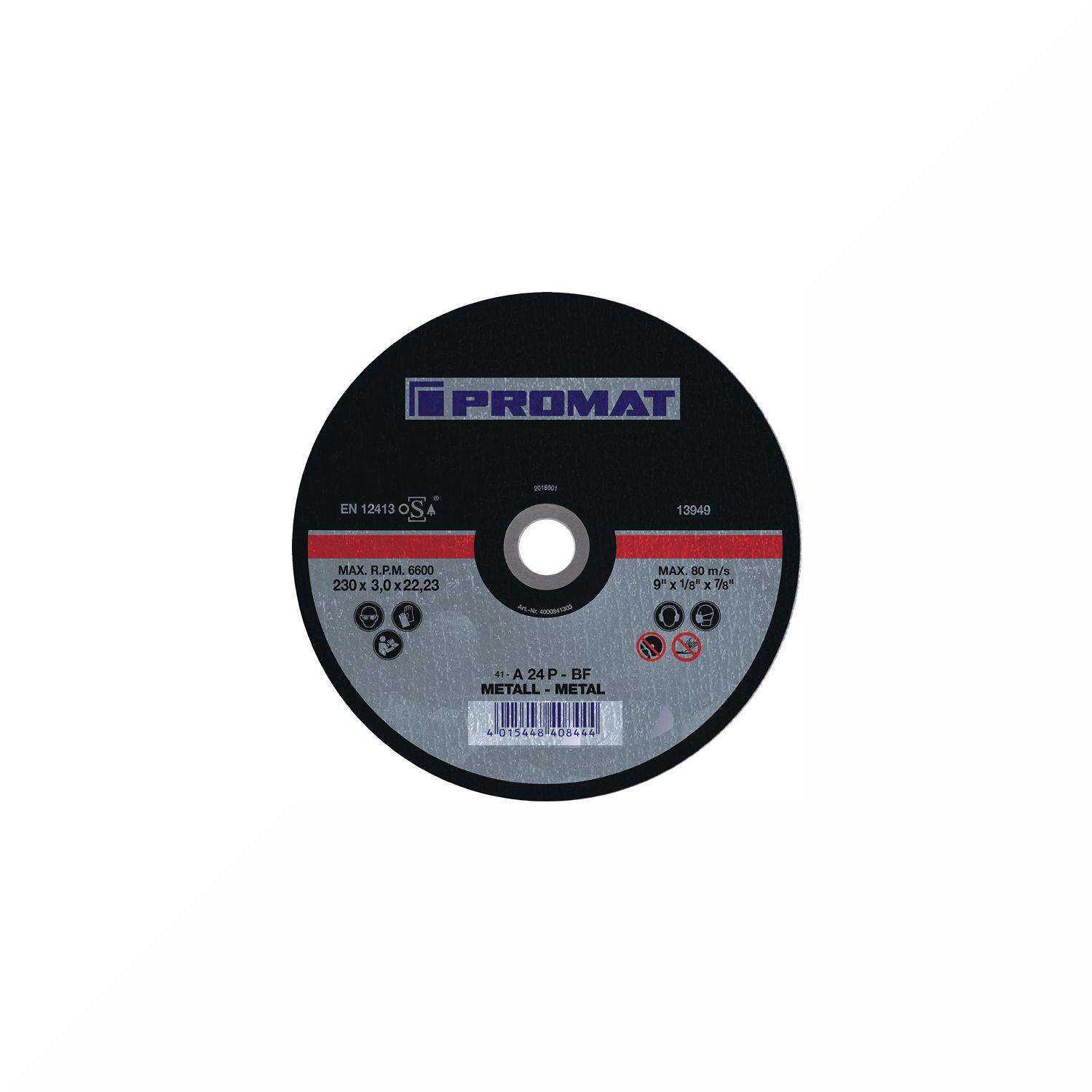 Trennscheibe D230x3mm ger.STA